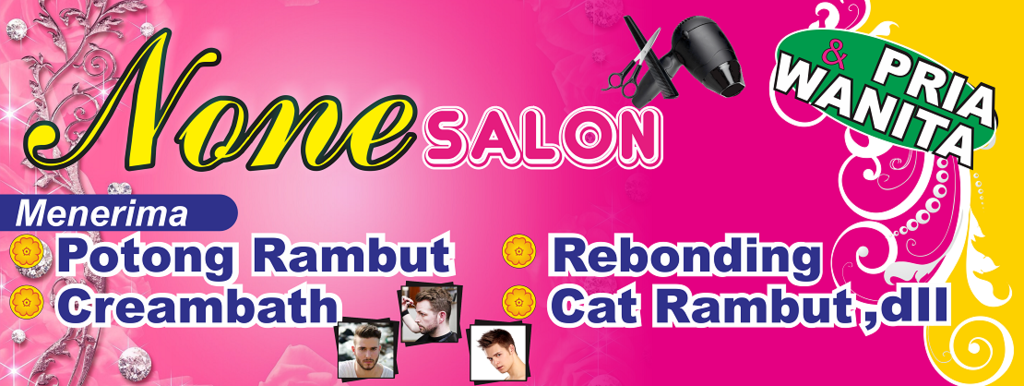 Spanduk Salon Kecantikan | (Advertising Everything)